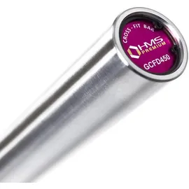 HMS Premium Olympic Stange 201 cm 15 kg grau / schwarz