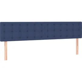 vidaXL Boxspringbett 180 x 200 cm Blau