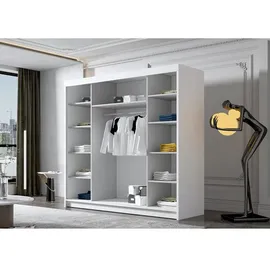Mirjan24 Schiebetürenschrank Amber VI 250 x 215 x 58 cm Beige