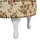 Beliani Chaiselongue Nimes Stoff Blumenmuster linksseitig Holz Chesterfield Style