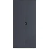 Jan Nowak Werkzeugschrank TC01A Werkstattschrank Garagenschrank Universalschrank Lagerschrank Pulverbeschichtet Flügeltüren Stahlblech 180 cm x 90 cm x 50 cm (Anthrazit)