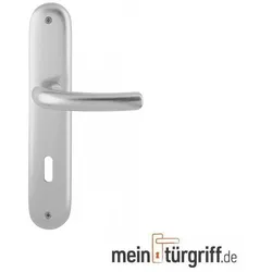 Hoppe Türdrücker Tokyo Langschild BB Alu natur F1 Türklinke Türbeschlag Türgriff