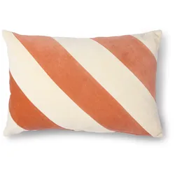 HKliving - Striped Samt-Kissen