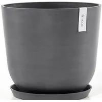 Ecopots Blumentopf ECOPOTS "Oslo 45 + Wassersystem Grau", grau,