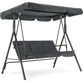 MCombo 3-Sitzer Hollywoodschaukel Gartenschaukel Gartenliege Schaukelbank 8003ey - MCombo