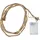 Star Trading LED-Lichterkette Juteseil 2 m warmweiß