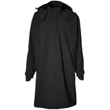 Basil Mosse Wasserdichter Poncho - black Reflex - M-L