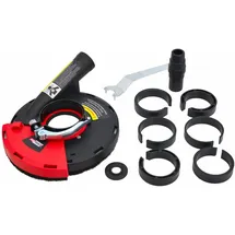 Awtools Staubabsaugschutz für Winkelschleifer 180–230 mm