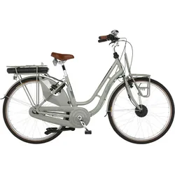 FISCHER CITA 3.8 RETRO City E-Bike - steingrau. 28 Zoll. RH 48 cm. 522 Wh dunkelgrau 48 CM