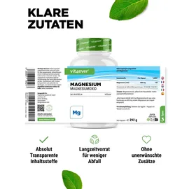 Vit4ever Magnesium Kapseln 365 St.