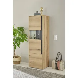 Home Affaire Vitrine City/Giron 50 x 40 x 155 cm Beige