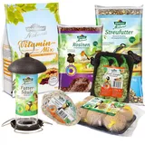 dehner natura premium Wildvogelfutter, Starterset 7-teilig