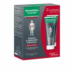 HOMBRE CINTURA & ABDOMEN REDUCTOR INTENSIVO set 2 x 250ml 0,25 l