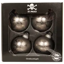 FC St. Pauli Christbaumkugeln 2023 Damen Grau