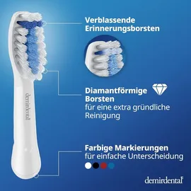 demirdental Aufsteckbürste Extra Clean 10 St.