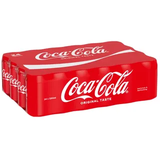 Coca-Cola Dosen 24x0,33L ohne Pfand - 24 x 0,33 L