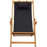 Maison Exclusive - Strandstuhl Klappbar Massivholz Eukalyptus Und
