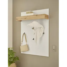 INOSIGN Garderobenpaneel GiRON/CiTY 100 cm Eiche Weiß