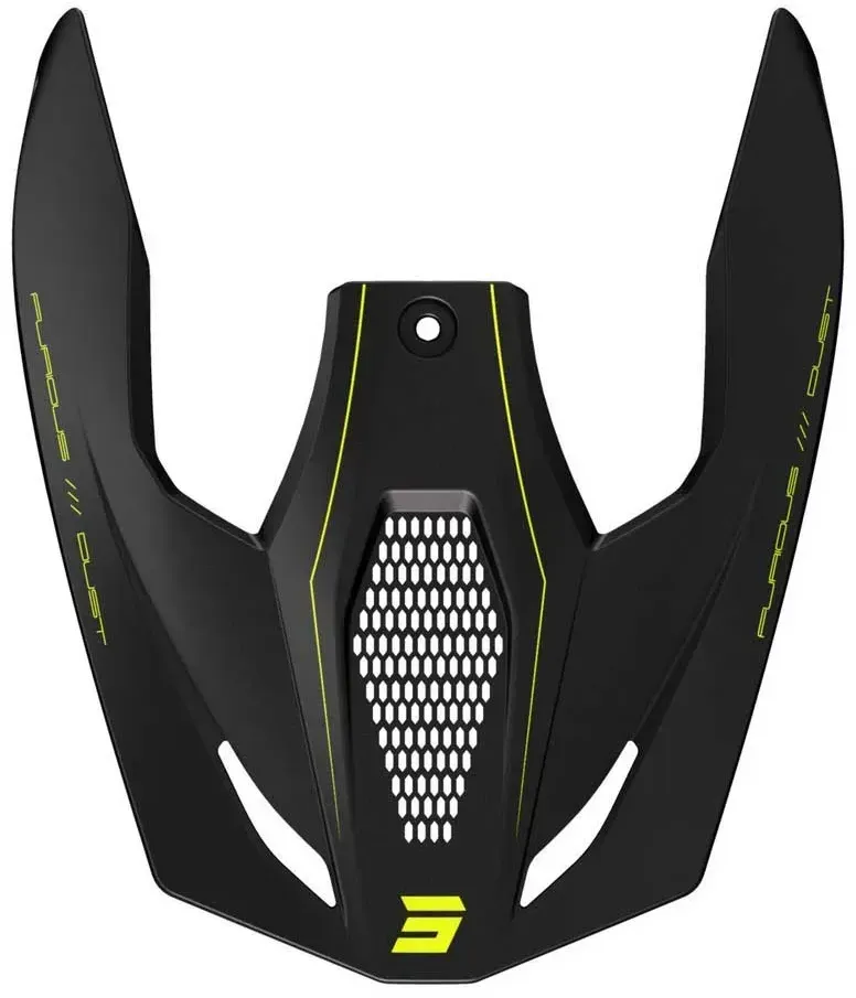 Shot Furious Dust Visier - Neon Yellow Matt - One Size