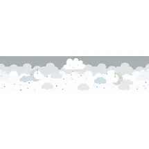 A.S. Création A.s.creations | Kinderzimmertapete Grau 403744 Bordüre 403744