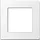 SOMFY Abdeckrahmen 9015022 Weiß