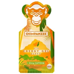 CHIMPANZEE Energie Gel Bio Mango - mit Koffein | 35g Beutel