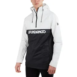 Regenmantel Salmo Logo Anorak Herren - weiß 2XL