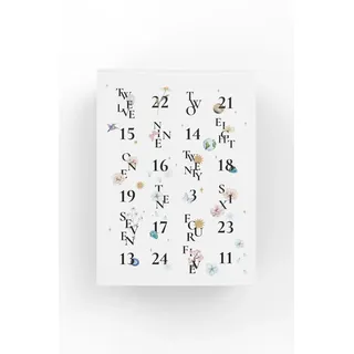 Einzelstück® Adventskalender Echtschmuck 2024 I 925 Sterling Silber, 14K Gold, Rosegold I 24 exklusive Schmuckstücke aus Handarbeit für jeden Anlass (Rosegold)