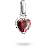 Thomas Sabo Charm-Anhänger Herz Rot/Silber CC1335-051-10
