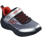 SKECHERS Microspec Advance Kinder Schwarz/Silber 31