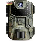 Wildkamera 32MP HD Wildtierkamera Mit 940Nm No Glow Infrarot Leds Wildkamera Mit