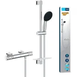 Grohe Brausegarnitur mit Thermostat Precision Feel mit Wassersparfunktion