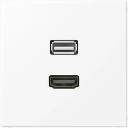 Jung Multimedia-Anschlusssystem MA LS 1163 WWM MALS1163WWM