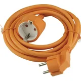 Unitec Weitere - Unitec Verlängerungskabel Innen 3 Meter H05vv-f3g1,5 , Orange Verlängerungskabel
