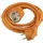 Unitec Weitere - Unitec Verlängerungskabel Innen 3 Meter H05vv-f3g1,5 , Orange Verlängerungskabel