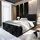 masseno Mona 160 x 200 cm H2 Schwarz