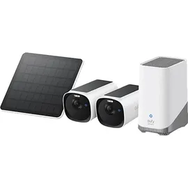 eufy eufyCam E40 2-Kamera-Set + HomeBase S380 + Solarpanel