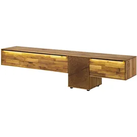 MASSIVMOEBEL24.DE WIEN Lowboard 240 cm x 55 cm x 43 cm Beige Massivholz
