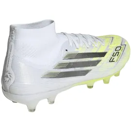 adidas F50 Sparkfusion Pro AG/FG Herren Cloud White/Iron Metallic/Hi-Res Yellow 42 2/3