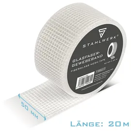 STAHLWERK Gewebeband 20 m x 50 mm 3 St.