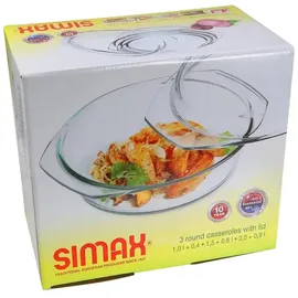 Simax Schüsselsatz ¦ transparent/klar ¦ Glas