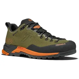 Tecnica Sulfur S MS GTX (Zustieg, Synthetik, wasserdicht) olivegrün/orange Herren