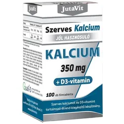 JutaVit Organic Calcium 350 mg + Vitamin D3 (100 Tabletten)