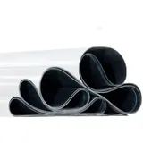 EPDM Dachfolie 1,5mm weiß - Über 50 Jahre Lebensdauer - Wasserdicht, UV beständig mit allen deutschen Zulassungen - Weiße EPDM Dachabdichtung für Carport, Gartenhaus und mehr (6,10m x 1,50m)