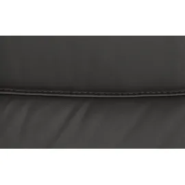 Hukla Sessel Dean Leder 70 x 109 x 88 cm Schwarz elektrisch