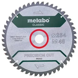 Metabo Kreissägeblatt precision cut wood - classic 254 x 30 mm 48 Zähne 1 St.