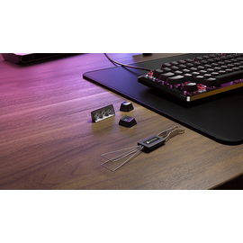 Corsair K70 CORE RGB, Gaming Tastatur, Mechanisch, kabelgebunden, schwarz,