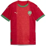 Puma Marokko 2025 Heimtrikot Jugendliche", PUMA grün|rot 116, cm