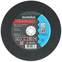 Metabo Flexiamant super 350 x 3,0 x 25,4 Inox Trennscheibe 10 Stück