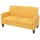 vidaXL 2-Sitzersofa 135 x 65 x76 cm Gelb